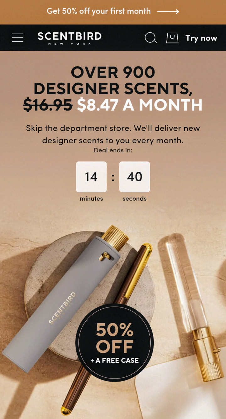 Scentbird Designer Perfume & Cologne Subscription – Try Luxury Fragrances Monthly"